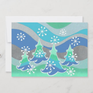 Winter Trees invitation