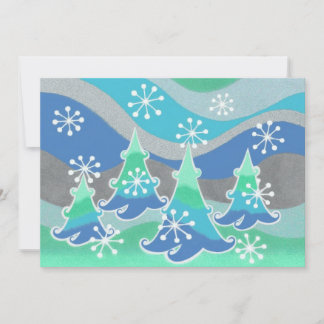 Winter Trees invitation