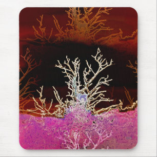WINTER TREES MOUSE PAD