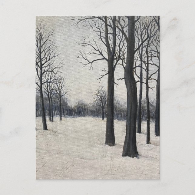 Winter Trees Postcard (Front)