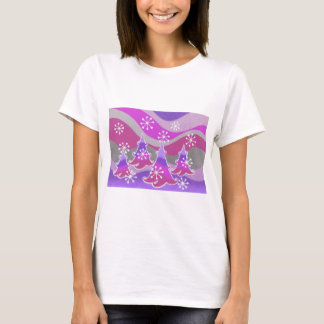 Winter Trees Purple t-shirt