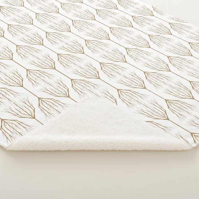 Winter Trees Sherpa Blanket (3 Sizes) (3/4)