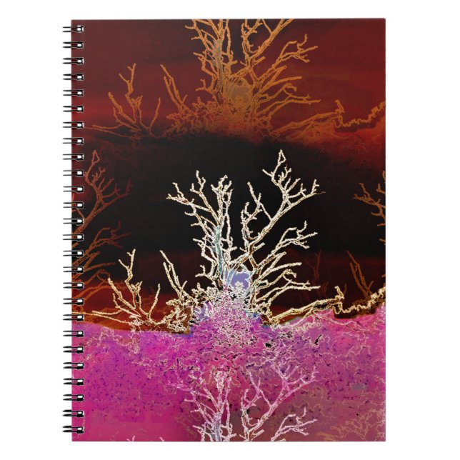 WINTER TREES SPIRAL NOTEBOOK (Front)