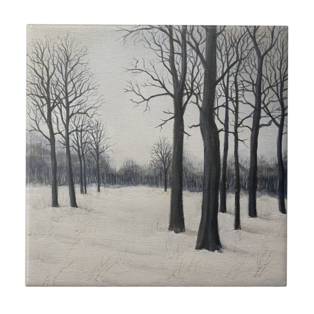 Winter Trees Tile (Front)