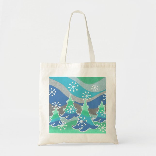 Winter Trees tote bag (Front)