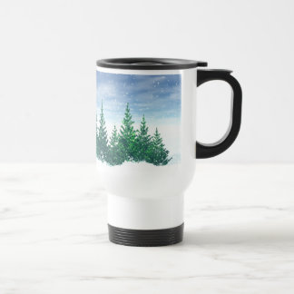 Winter Trees Travel Mug