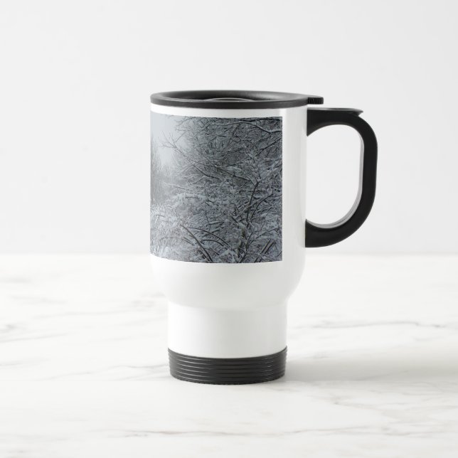 Winter Trees Travel Mug (Right)