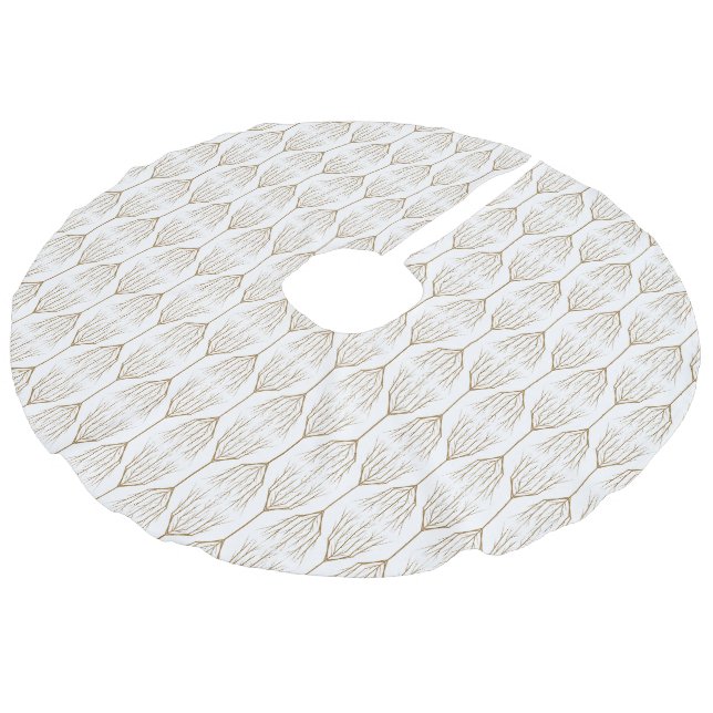 Winter Trees Tree Skirt (Angled)