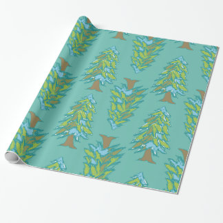 Winter Trees Wrapping Paper