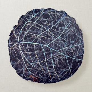 Winter Tumbleweed Round Cushion