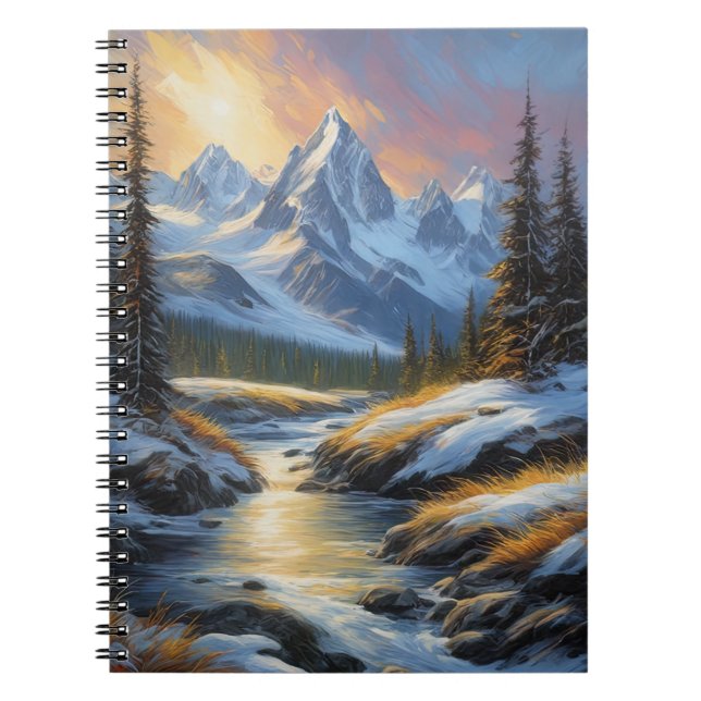 Winter Valley Notebook (Front)