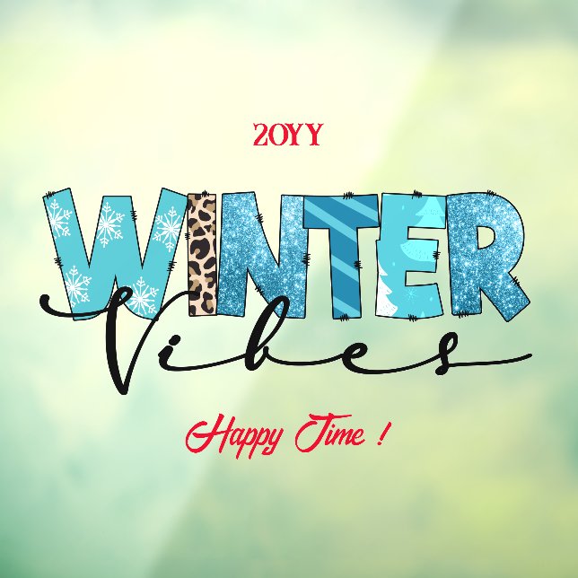 Winter Vibes Customise (Sheet 3)