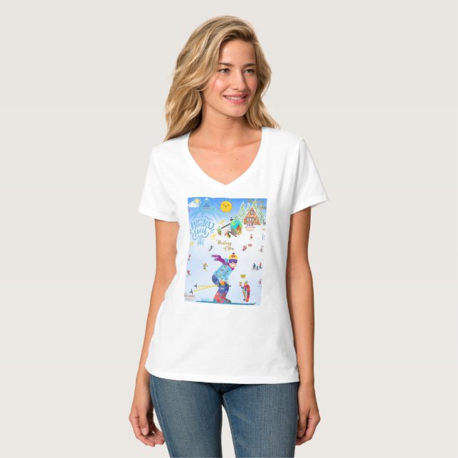 Winter Vibes T-Shirt (Front Full)