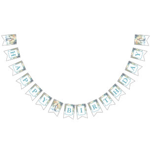 Winter Vibes Watercolor Penguin - Birthday  Buntin Bunting