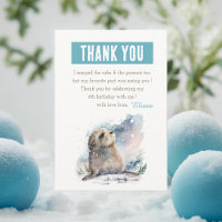 Winter vibes Watercolor Seal - Birthday