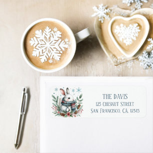 Winter Vibes White Rabbit - Return address 