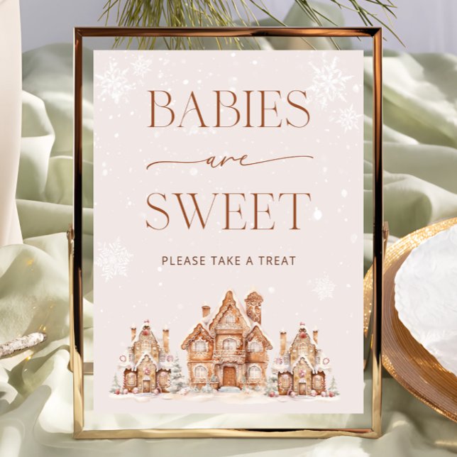 Winter Village Christmas Babies are Sweet Poster (Creator Uploaded)