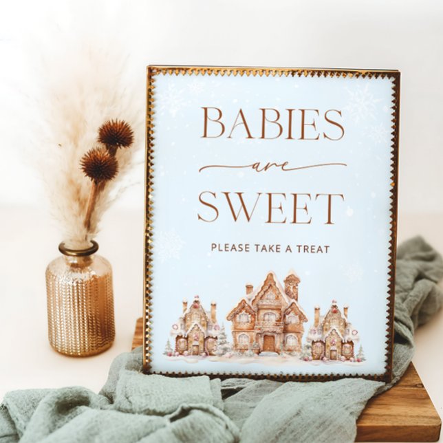 Winter Village Christmas Babies are Sweet Poster (Creator Uploaded)