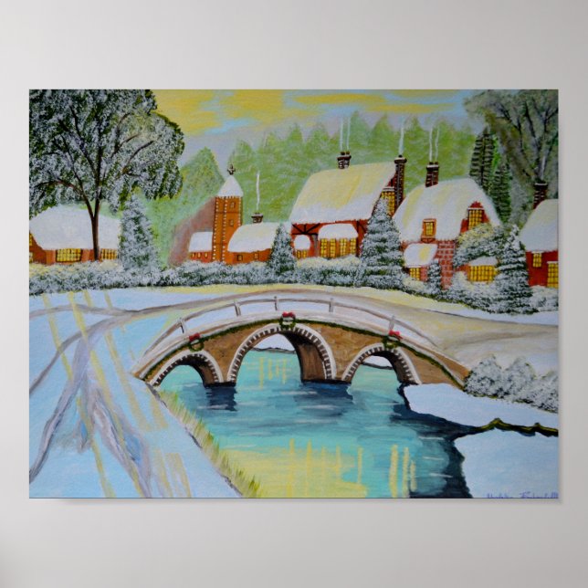 Winter Village Poster (Front)