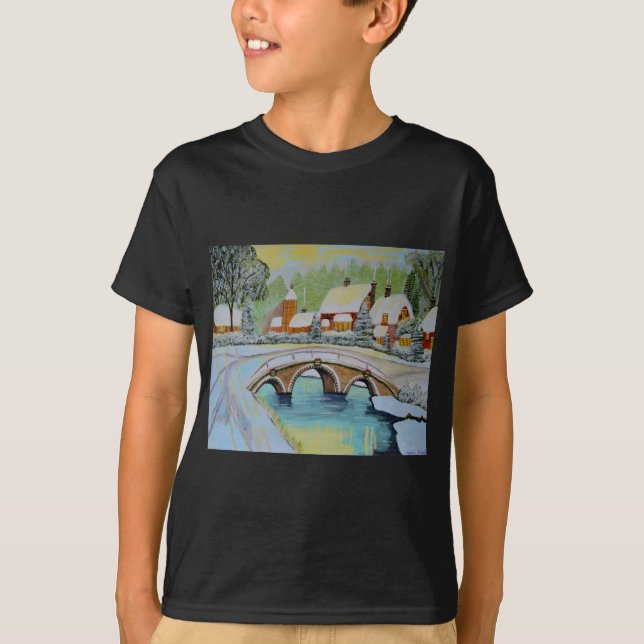 winter village T-Shirt (Front)