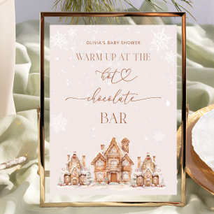 Winter Village Warm up at the Hot Chocolate Bar  Poster