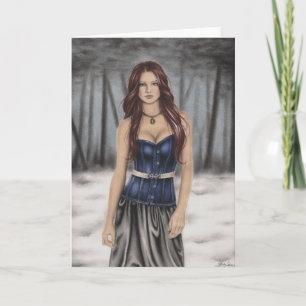 Winter Walk Greeting Card