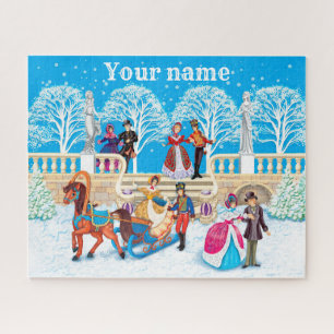 Winter walk  Jigsaw Puzzle