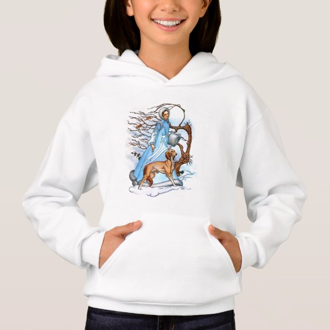Winter Walk Kids Sweatshirt (Front)