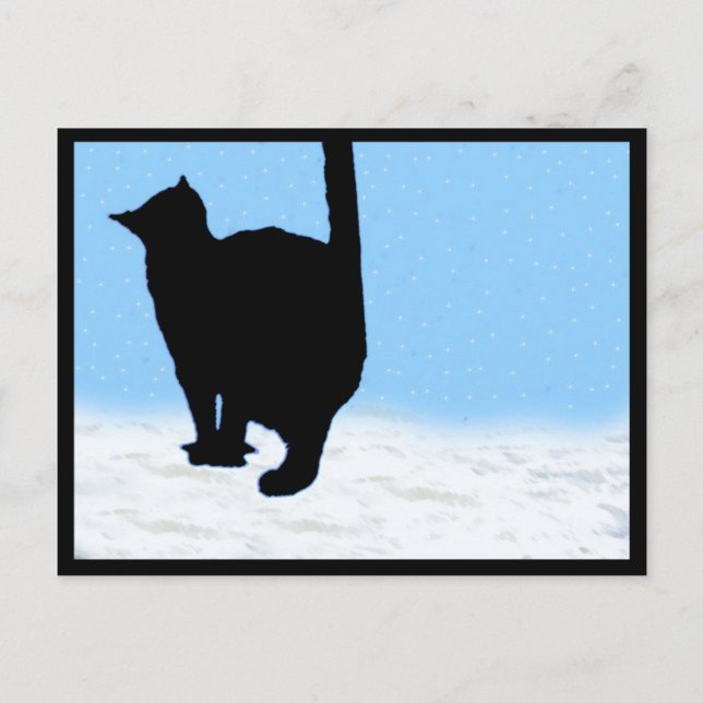 Winter Walk Postcard (Front)