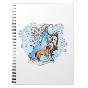 Winter Walk Spiral Notebook