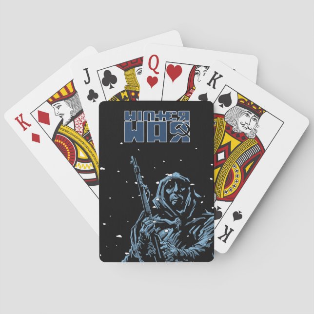 Winter War playing cards (Back)