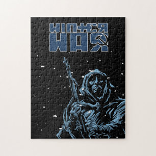 Winter War poster Jigsaw Puzzle