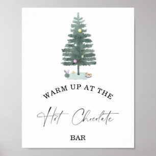 Winter Warm up at the Hot Chocolate bar Poster