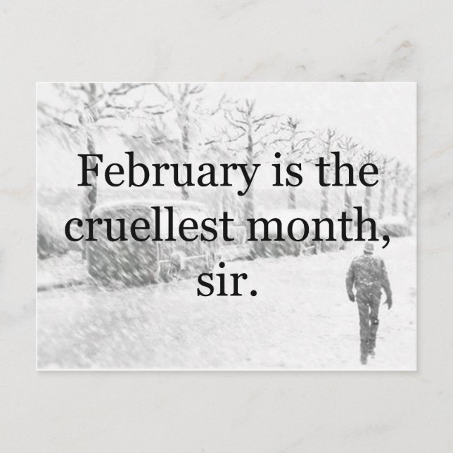 Winter Wasteland Postcard (Front)