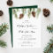 Winter Watercolor Pine Cone Wedding