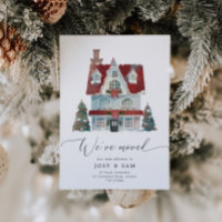 Winter We have moved moving announcement