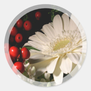 Winter Wedding And Holiday Envelope Seal Sticker