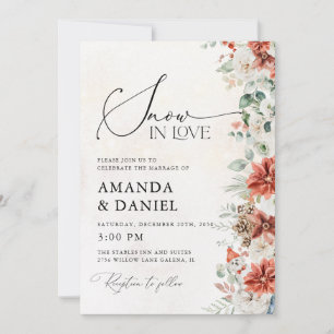 Winter Wedding Invitation