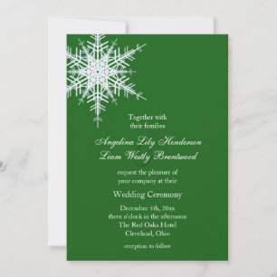 Winter Wedding Invitation