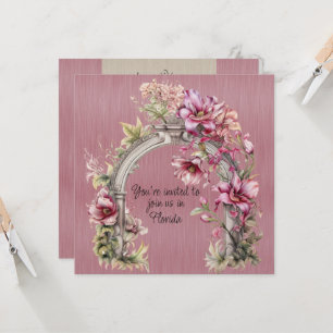 Winter Wedding Invitation In Florida