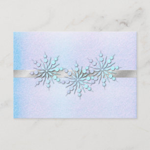 Winter Wedding Rehearsal Dinner RSVP
