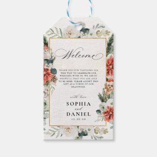 Winter Wedding Thank You Gift Tag