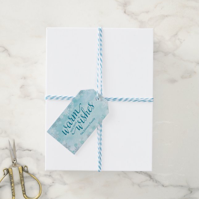 Winter Whimsy Holiday Gift Tags (With Twine)