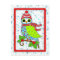 Winter Whimsy Owl With Border