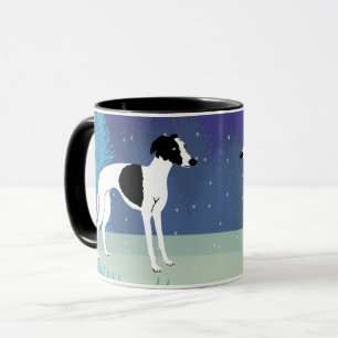 Winter Whippet  Mug