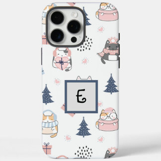 Winter Whiskers Personalized Phone Case