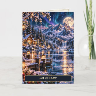 Winter Whispers- Let is Snow Card