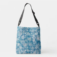 WINTER WHITE AND BLUE