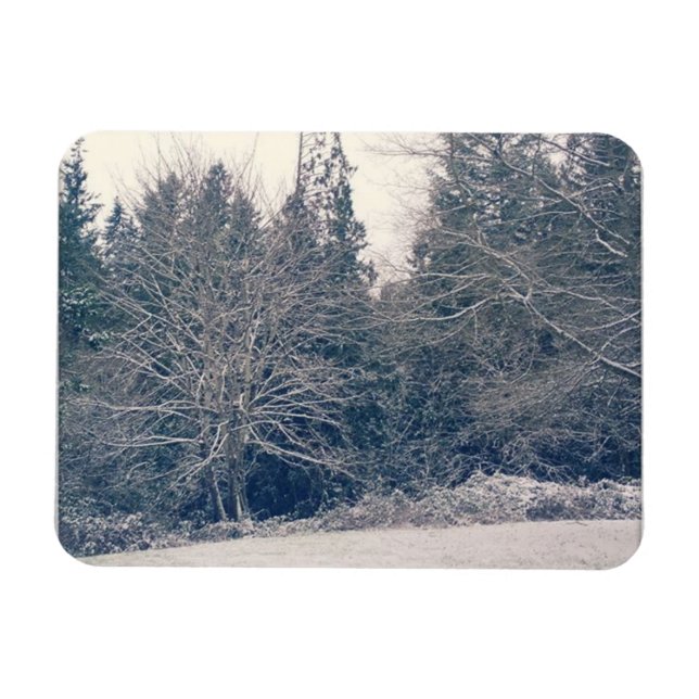 Winter White Magnet (Horizontal)