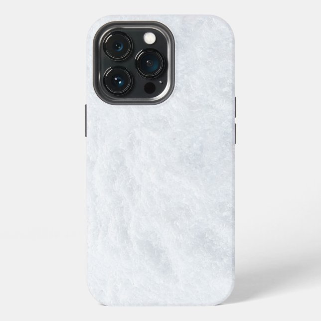 Winter White Snow iPhone Case (Back)